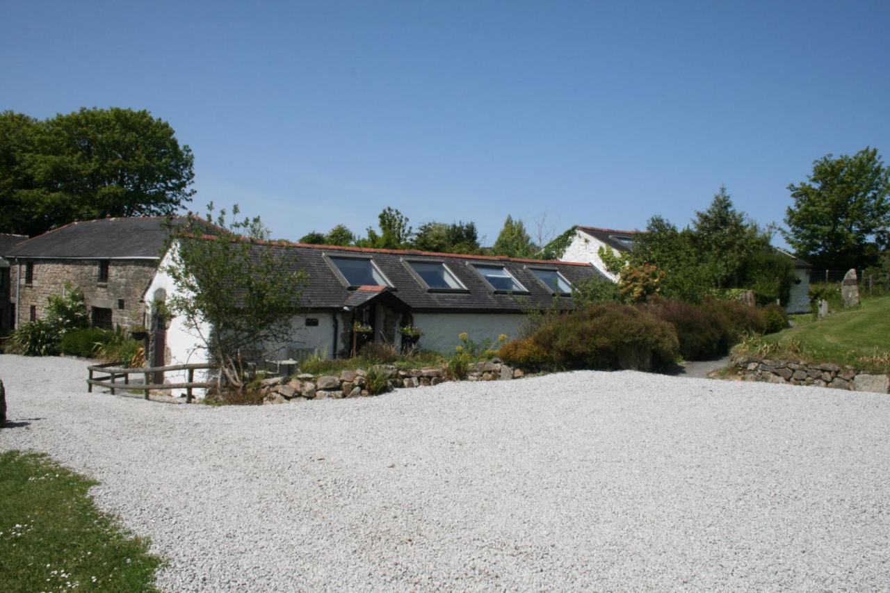 Cosy Barn On Rural Smallholding With Alpacas, Goats & Pigs Stithians Zewnętrze zdjęcie